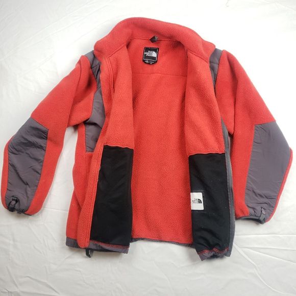 The North Face Kids Red and Gray Jacket - Picture 6 of 16